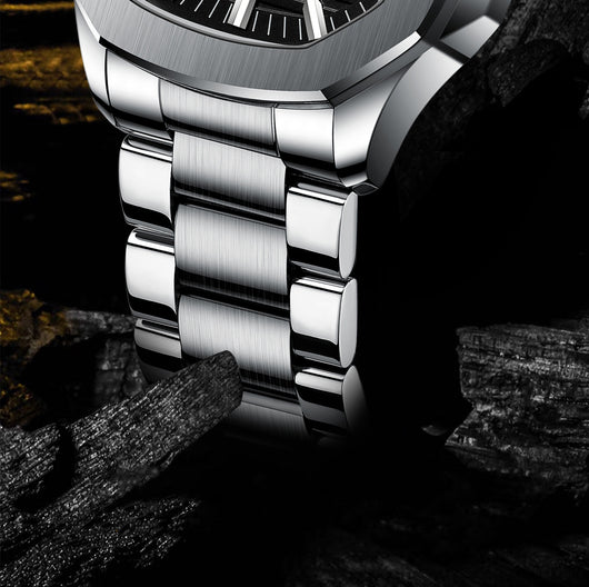 Reloj Automático Mecánico con Esfera Luminiscente para Hombre - Image 12