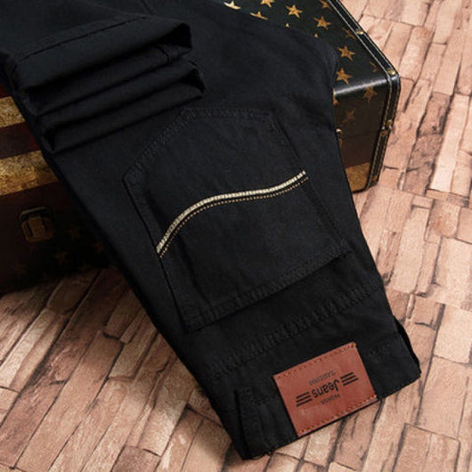 Jeans Rectos Casuales con Stretch para Trabajo - Comodidad Total - Image 17