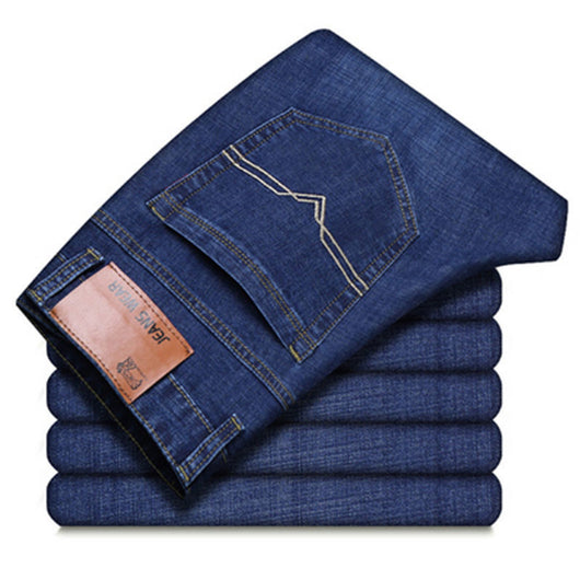 Jeans Rectos Casuales con Stretch para Trabajo - Comodidad Total - Image 18