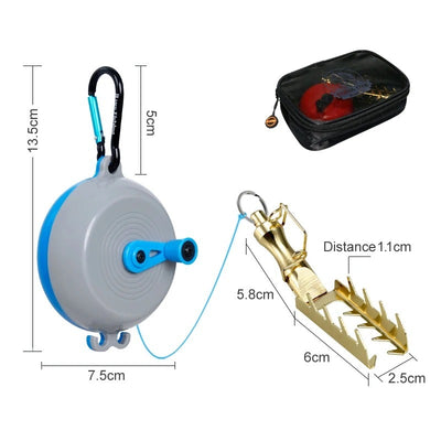 Levantador de Anzuelos Wukong con Placa Secuenciada - 30m de Línea Premium - Image 26