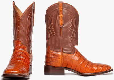 Botas Puntiagudas para Hombre con Costura Ribeteada y Bordado Escocés - Image 16