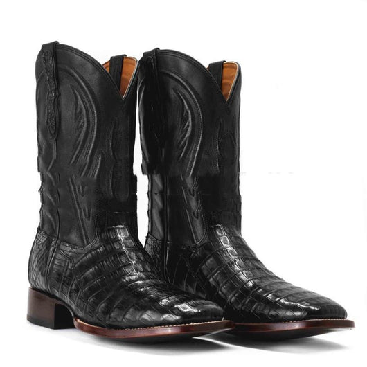 Botas Puntiagudas para Hombre con Costura Ribeteada y Bordado Escocés - Image 17