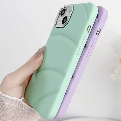 Funda de Teléfono de Silicona Mate con Inyección de Aceite Líquido - Image 18