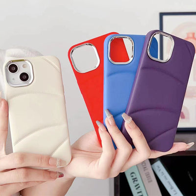Funda de Teléfono de Silicona Mate con Inyección de Aceite Líquido - Image 21