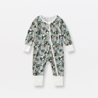 Pijama Enterizo para Bebé de Fibra de Bambú con Doble Cierre - Manga Larga Primavera Otoño - Image 12