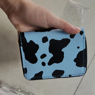Bolso Bandolera para Labiales Estilo Coreano con Cadena y Estampado Vaca - Image 24