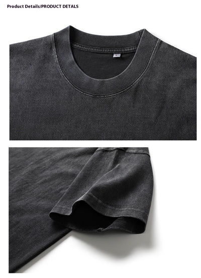 Playera Suelta de Manga Corta para Parejas - Color Sólido - Image 32