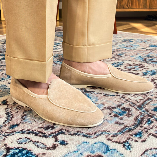 Zapatos Casuales de Cuero Retro sin Cordones para Hombre - Image 14