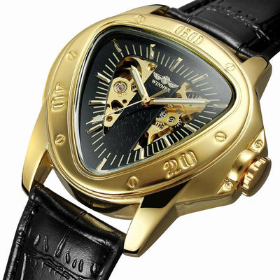 Reloj Automático para Hombre Triángulo Hueco - Image 18