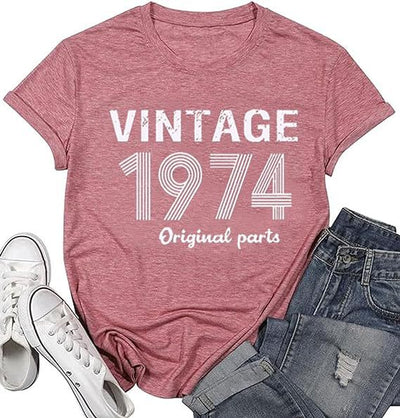 Blusa Vintage con Estampado de Letras para Fiestas - Image 18