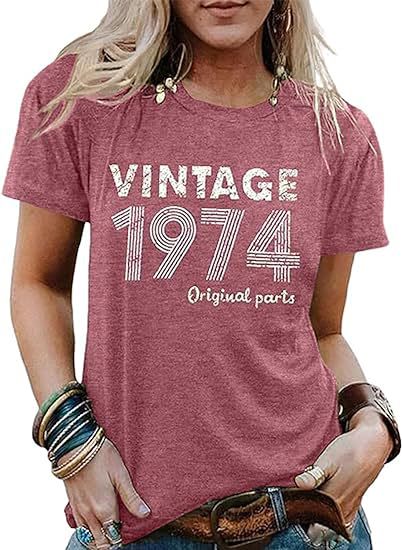 Blusa Vintage con Estampado de Letras para Fiestas - Image 27