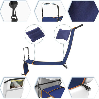 Reposapiés Inflable Ergonómico para Viajes y Descanso - Image 12