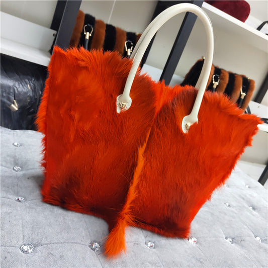 Bolso de Cuero Minimalista con Asas - Diseño Europeo y Americano - Image 2
