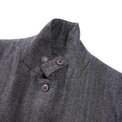 Chaqueta de Lana Gruesa Espiga Retro para Hombre - Image 16