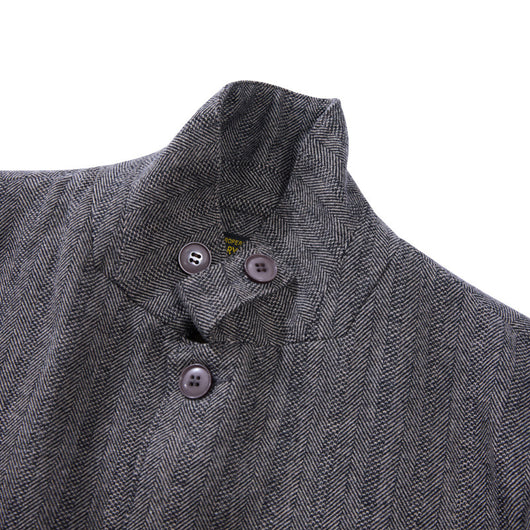 Chaqueta de Lana Gruesa Espiga Retro para Hombre - Image 16