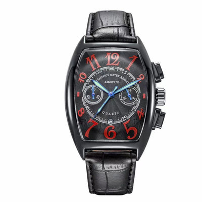 Reloj Casual para Hombre Diseño Barril Cuarzo Resistente - Image 6