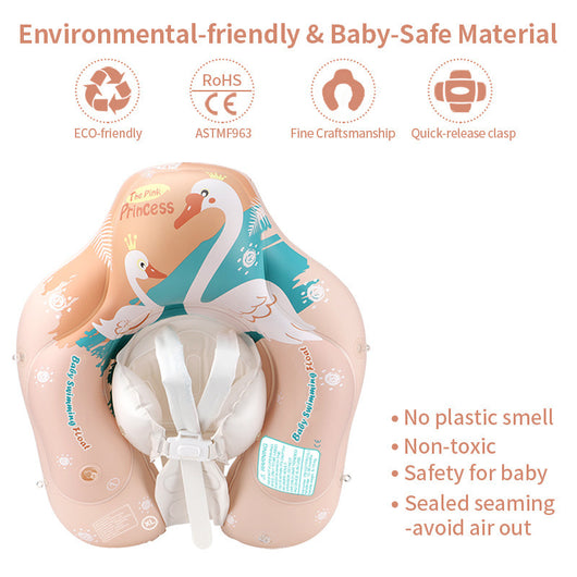 Flotador Cisne con Sombrilla Protección Solar para Bebés - Image 26