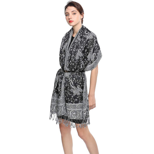 Pashmina Estampada para Mujer - Bufanda Cálida y Elegante - Image 40