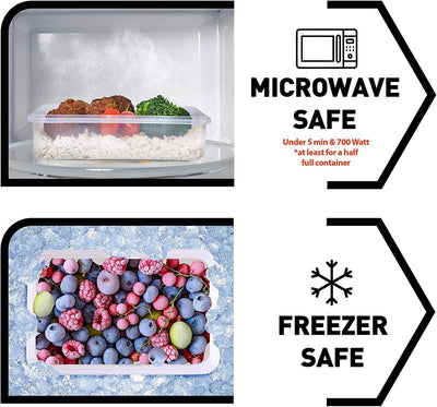Juego de 12 Contenedores Herméticos para Cereales y Alimentos Frescos - Image 27