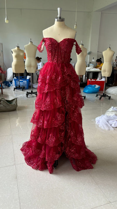 Vestido de Noche Negro de Satén Estilo Francés para Mujer - Image 21