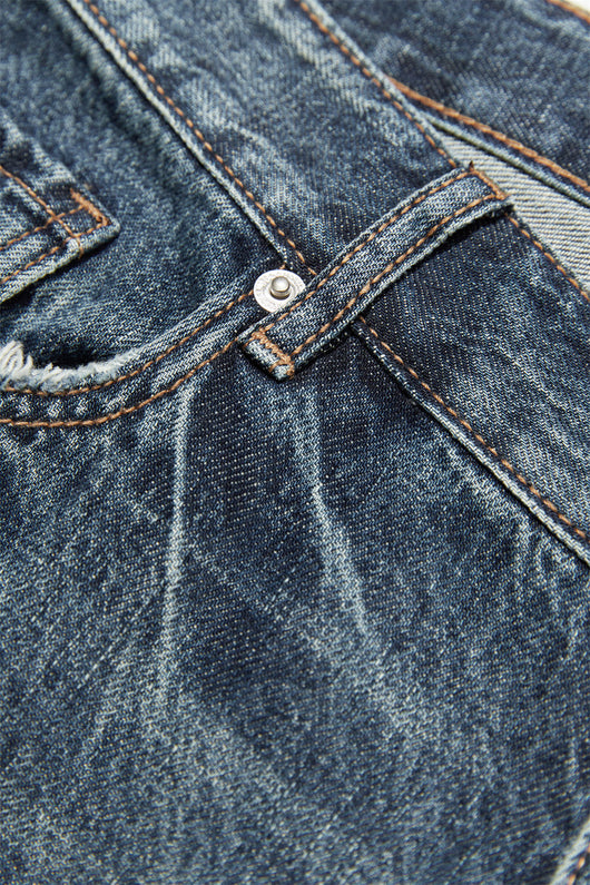 Jeans Hombre Oversize Desgastado con Efecto Vintage - Image 19