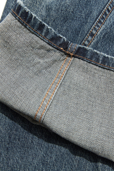 Jeans Hombre Oversize Desgastado con Efecto Vintage - Image 21