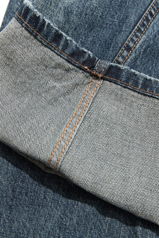 Jeans Hombre Oversize Desgastado con Efecto Vintage - Image 21