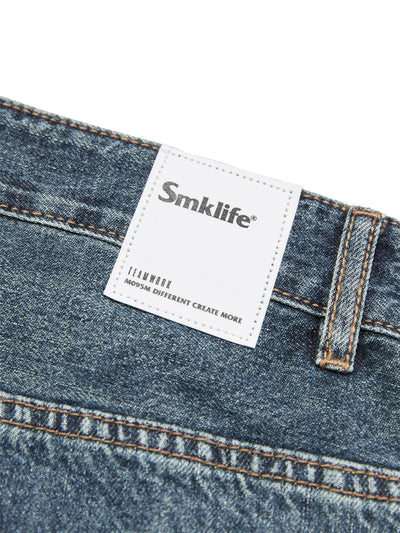 Jeans Hombre Oversize Desgastado con Efecto Vintage - Image 23