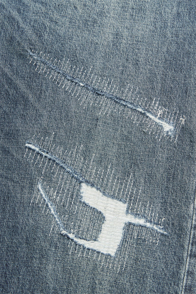 Jeans Hombre Oversize Desgastado con Efecto Vintage - Image 36