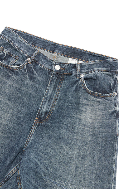 Jeans Hombre Oversize Desgastado con Efecto Vintage - Image 39