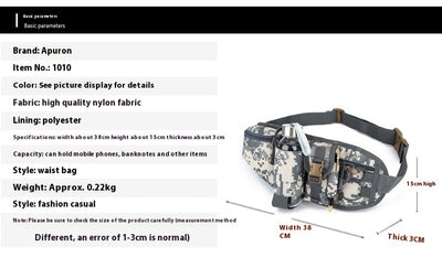 Riñonera Deportiva Impermeable Multiuso para Hombre - Image 13
