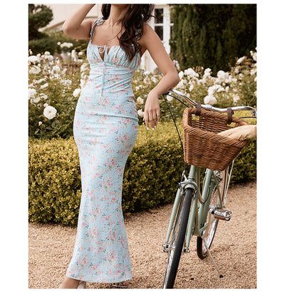 Vestido Floral Estampado Elegante con Mangas Abullonadas para Fiestas - Image 24