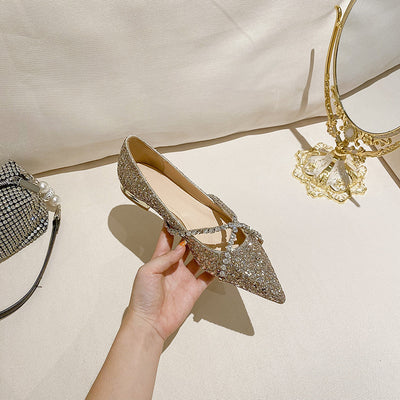 Zapatos Planos con Cristales - Diseño Fashion Elegante - Image 9
