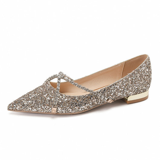 Zapatos Planos con Cristales - Diseño Fashion Elegante - Image 15