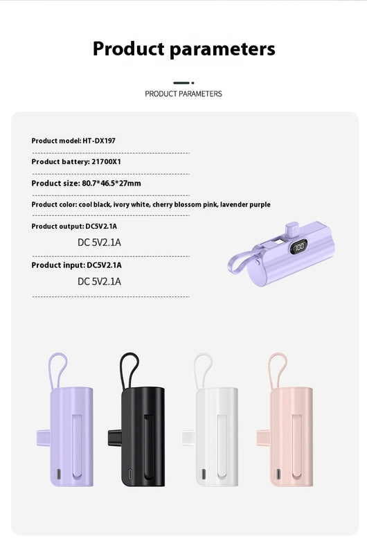 Batería Portátil 5000 mAh Ultra Compacta - Image 17