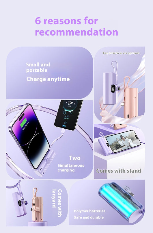 Batería Portátil 5000 mAh Ultra Compacta - Image 24