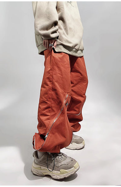 Pantalones Rectos Funcionales con Cierre y Corte Relajado - Image 23