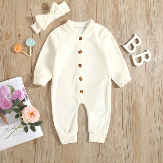 Mameluco Suave para Bebé Sin Costuras - Primavera Otoño - Image 25