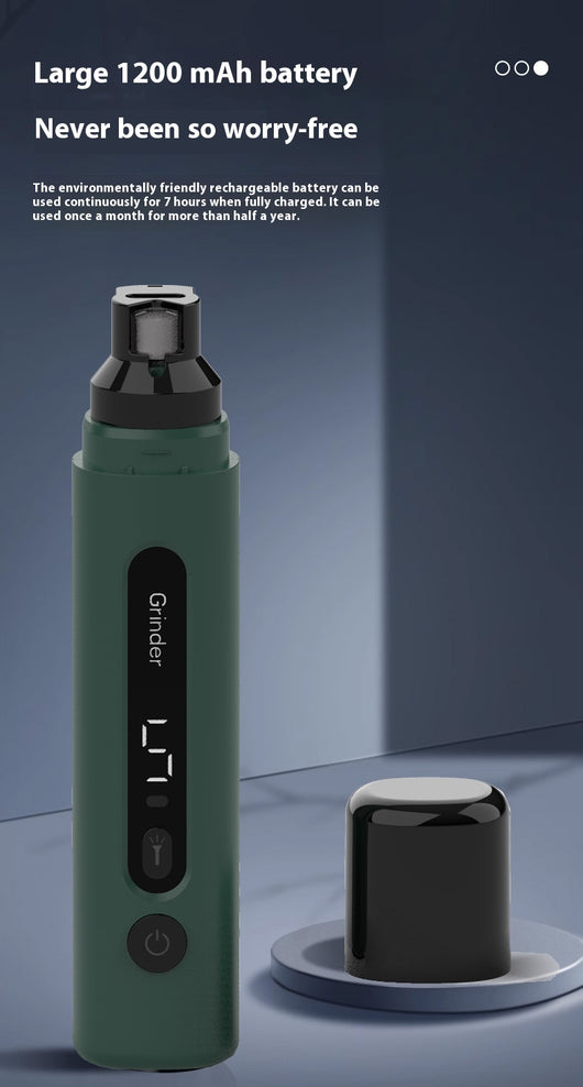 Cortaúñas Eléctrico para Perros y Gatos - Silencioso Recargable con 5 Velocidades - Image 11