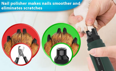 Cortaúñas Eléctrico para Perros y Gatos - Silencioso Recargable con 5 Velocidades - Image 19