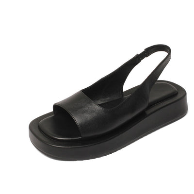 Sandalias Romanas Super Fire de Suela Gruesa para Playa - Image 10