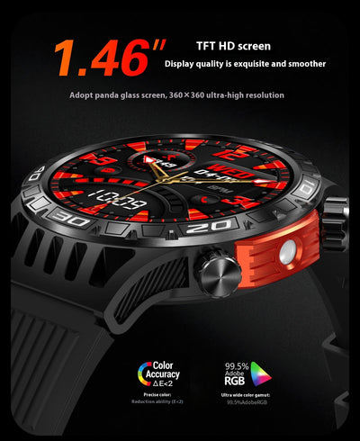 Reloj Inteligente Deportivo HT22 con GPS, Monitor Cardíaco y Llamadas Bluetooth - Image 31
