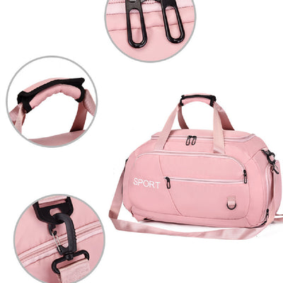 Mochila Deportiva Multifunción con Compartimento para Zapatos - Bolsa de Viaje Impermeable Unisex - Image 16
