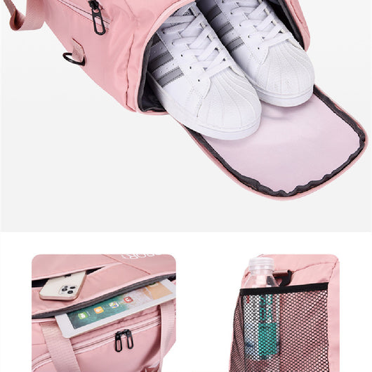 Mochila Deportiva Multifunción con Compartimento para Zapatos - Bolsa de Viaje Impermeable Unisex - Image 17