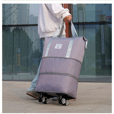 Bolsa de Viaje Expandible con Compartimento Seco-Húmedo y Capacidad Extra Grande - Image 15