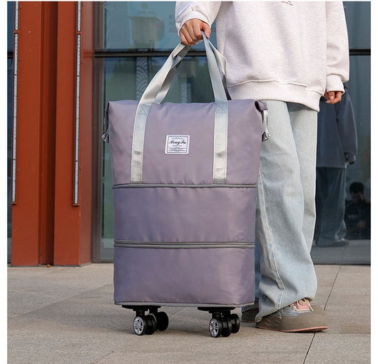 Bolsa de Viaje Expandible con Compartimento Seco-Húmedo y Capacidad Extra Grande - Image 19
