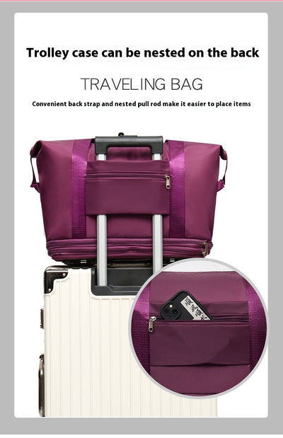 Bolsa de Viaje Expandible con Compartimento Seco-Húmedo y Capacidad Extra Grande - Image 22