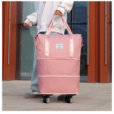 Bolsa de Viaje Expandible con Compartimento Seco-Húmedo y Capacidad Extra Grande - Image 26