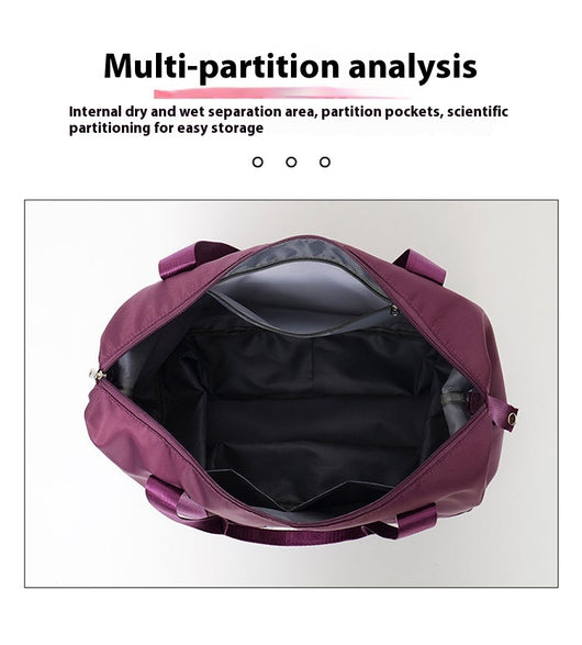 Bolsa de Viaje Expandible con Compartimento Seco-Húmedo y Capacidad Extra Grande - Image 31