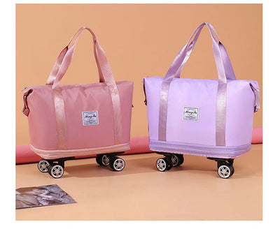 Bolsa de Viaje Expandible con Compartimento Seco-Húmedo y Capacidad Extra Grande - Image 33